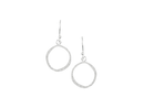 Tomas Hammered Circle Earring