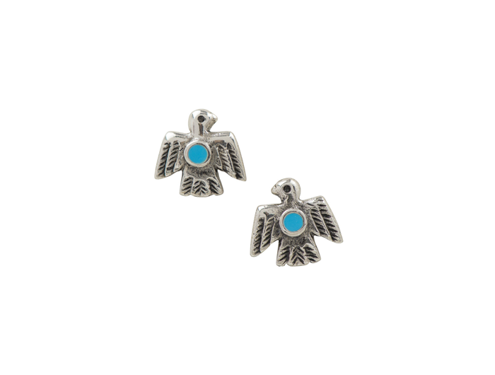 Tomas Peyote Bird Post Earring