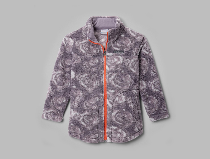 Columbia Girls' West Bend™ Printed Full Zip Fleece Jacket