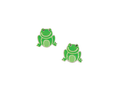 Tomas Sitting Frog Post Earring