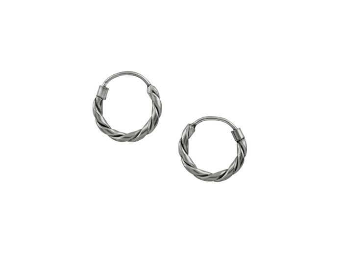 Tomas Twisted Endless Hoops - 12mm