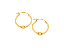 Tomas Bali Bead Hoops - 20mm