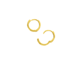 Tomas Round Clicker Huggie Hoops