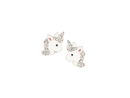 Tomas Crystal Enamel Unicorn Post Earring
