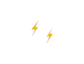 Tomas Enamel Lightning Bolt Post Earring