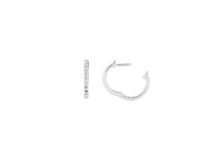 Tomas Front Beaded Clicker Huggie Hoops