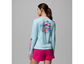 Columbia Women's PFG Tidal Tee Palm Waves Long Sleeve Shirt