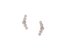 Tomas Crystal Curve Post Earring