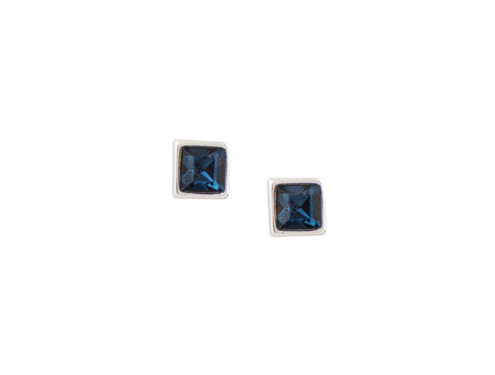 Tomas Crystal Square Up Post Earring