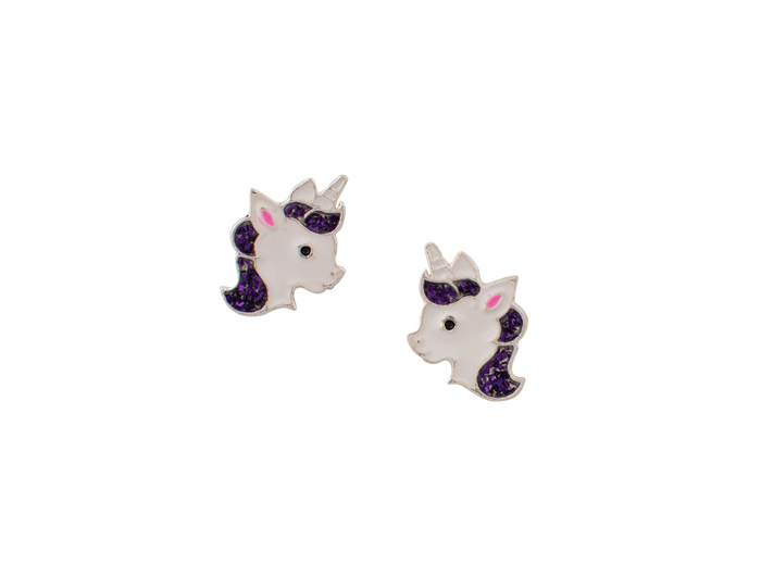 Tomas Unicorn Head Post Earring