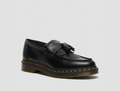 Dr. Martens Adrian Yellow Stitch Leather Tassel Loafers