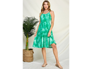 Chris & Carol Women's Floral Tie Dye Dress