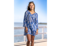 Treasures of Bali Women's Hannah Tassel Neck Coverup