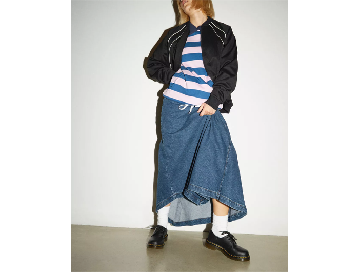 洋楽 V.A. Dr. Martens Women's 1461 Virginia Leather Oxford Shoes