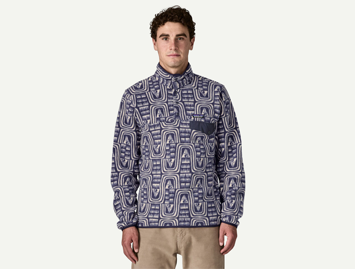 Patagonia Men's Lightweight Synchilla® Snap-T® Fleece Pullover Patagonia Men's Lightweight Synchilla® Snap-T® Fleece Pullover