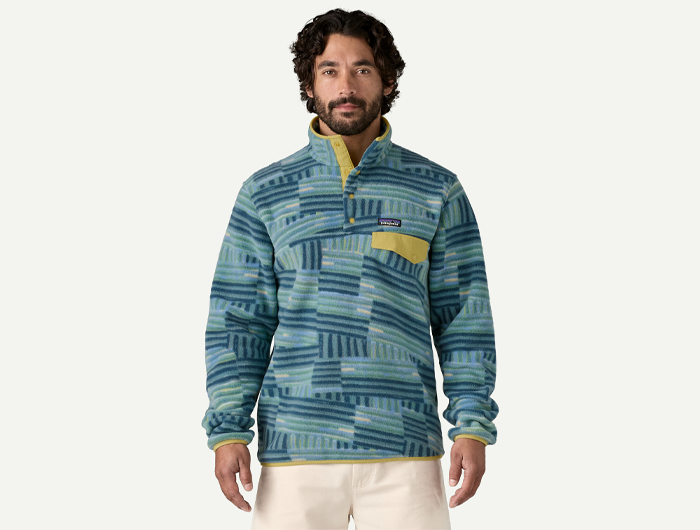 Patagonia Men's Lightweight Synchilla® Snap-T® Fleece Pullover