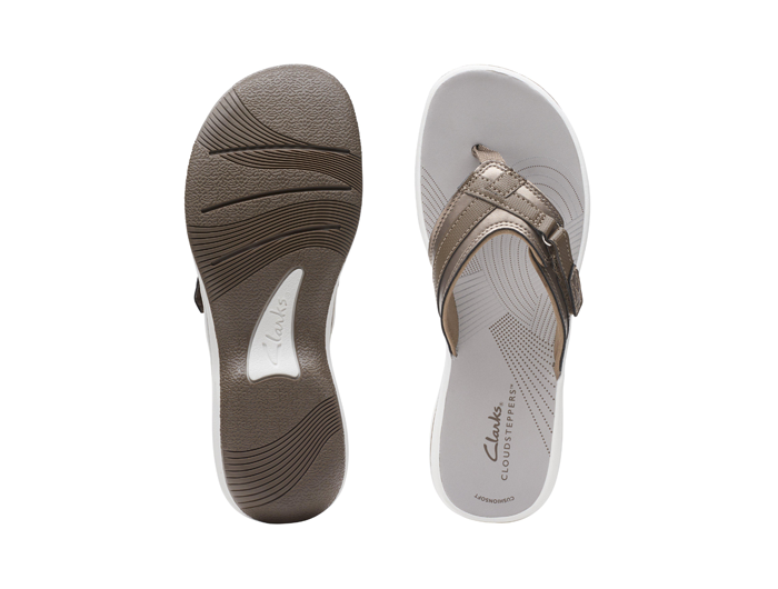 Clarks Women's Breeze Sea Flip Flops