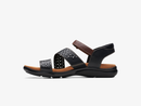 Clarks Women's Kitly Way Leather Sandals