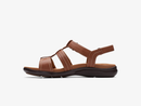 Clarks Women's Kitly Step Leather Sandal