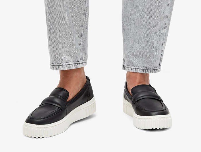 Clarks Women's Mayhill Cove Leather Loafers