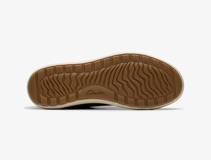 Clarks Men's Mapstone Lace Leather Sneakers