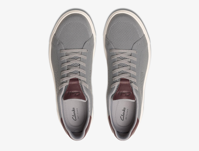 Clarks Men's Mapstone Lace Knit Sneakers