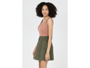 Angie Women's Distressed Corduroy Mini Skirt - FINAL SALE
