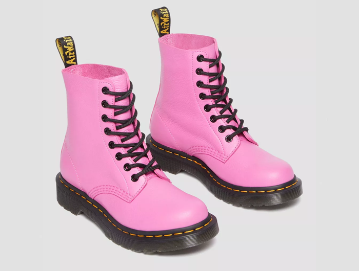 Dr martens pink pascal on sale