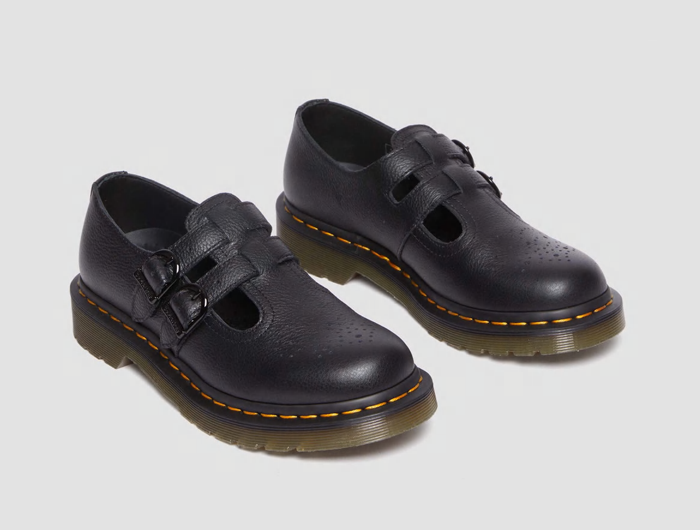 Dr. Martens Women s Virgina MJ Leather Mary Jane Shoes