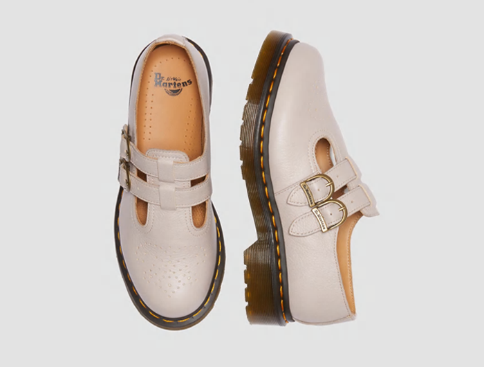 Dr. Martens Women's 8065 Virginia Leather Mary Jane Shoes