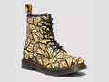 Dr. Martens Women's 1460 Butterfly Print Suede Lace Up Boots