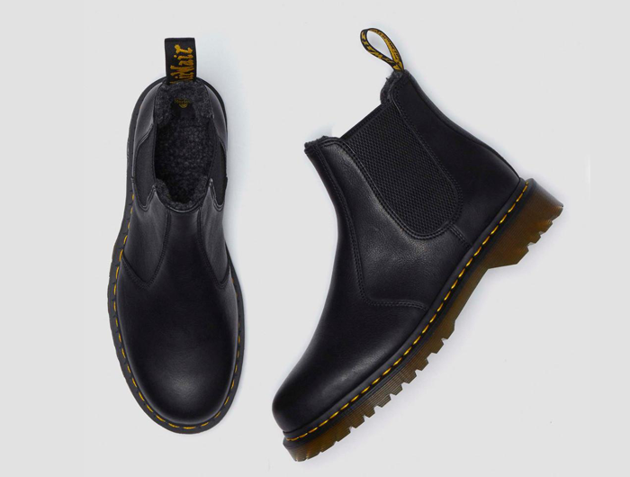 Dr. Martens 2976 Grizzly Fleece Lined Chelsea Boots