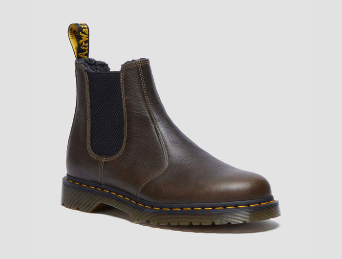 Dr. Martens 2976 Grizzly Fleece Lined Chelsea Boots