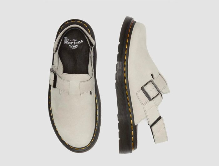 Dr. Martens Jorge II Tumbled Nubuck Slingback Mules - FINAL SALE display picture 3