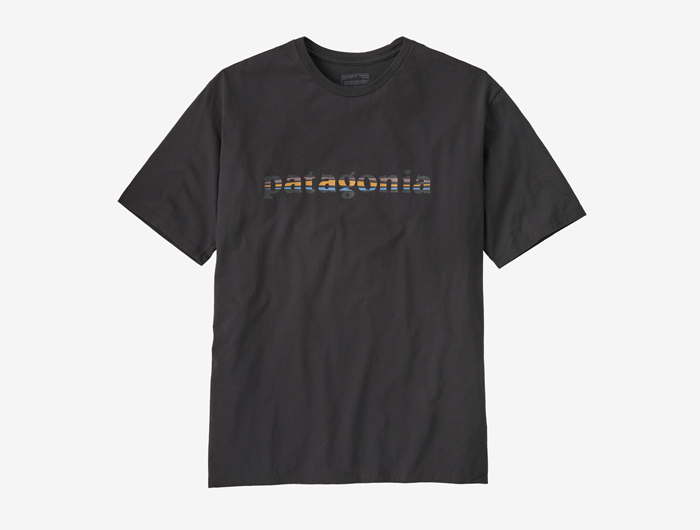 発掘 - 新登場ブランド Patagonia Men's '73 Text Logo Organic T-Shirt 半袖Tシャツ