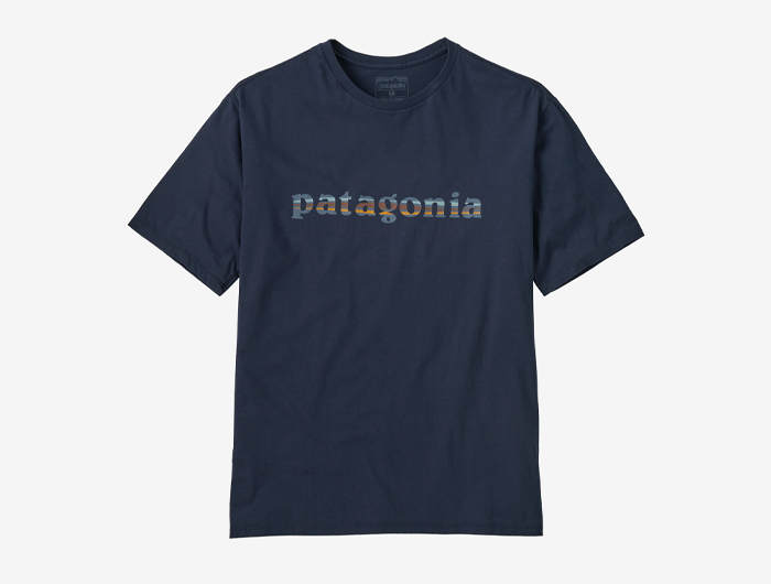 Patagonia Men's '73 Text Logo Organic T-Shirt