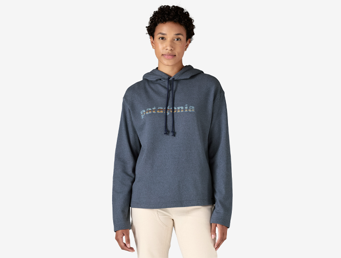 Patagonia Women's Lightweight '73 Text Logo Wildrise Hoody