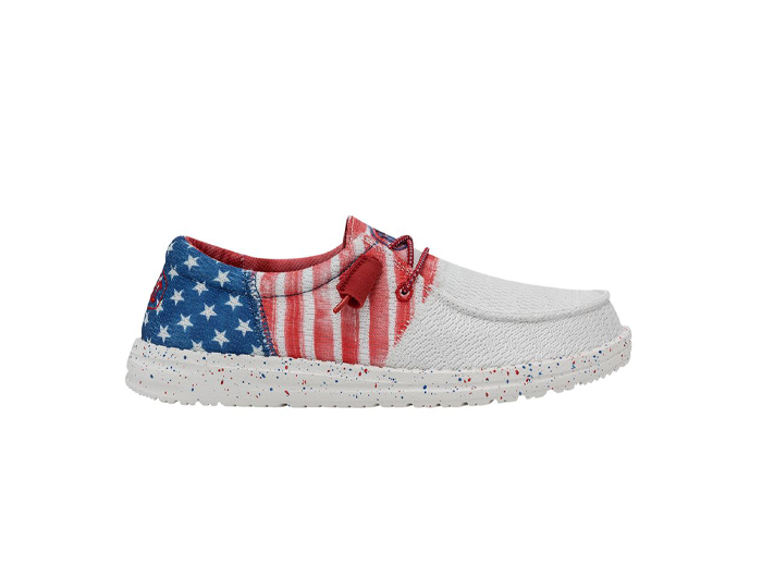 Hey Dude Women's Wendy Tri Patriotic Shoe