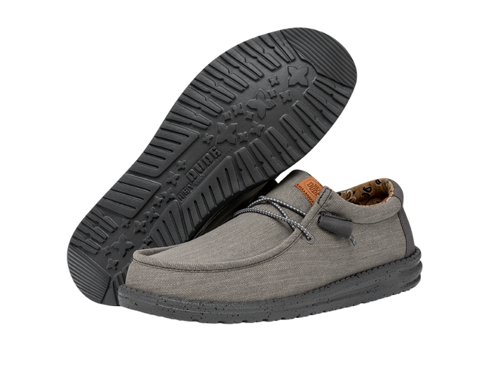 Hey Dude Men's Wally Washed Canvas Shoe