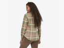 Patagonia Women's Long Sleeved Organic Cotton Midweight Fjord Flannel Shirt - FINAL SALE