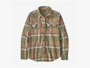Patagonia Women's Long Sleeved Organic Cotton Midweight Fjord Flannel Shirt - FINAL SALE