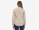 Patagonia Women's Long Sleeved Organic Cotton Midweight Fjord Flannel Shirt - FINAL SALE