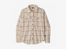 Patagonia Women's Long Sleeved Organic Cotton Midweight Fjord Flannel Shirt - FINAL SALE