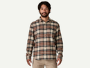 Patagonia Men's Long-Sleeved Cotton in Conversion Lightweight Fjord Flannel Shirt