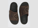 Dr. Martens Women's Zebzag Flower Crazy Horse Leather Slides