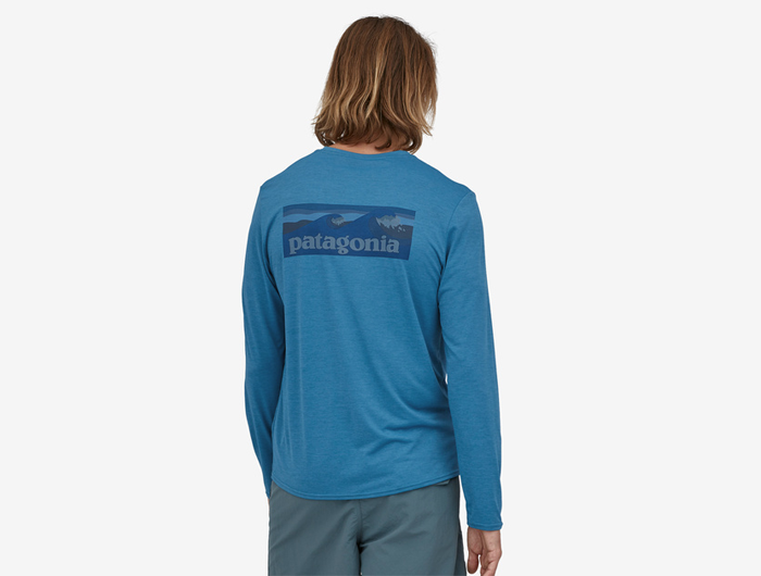 Patagonia Men's Long-Sleeved Capilene® Cool Daily Graphic Shirt