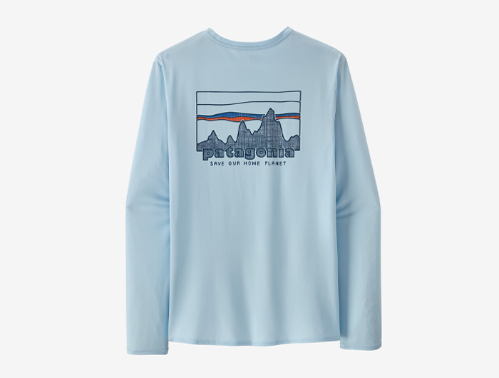 Patagonia Men's Long-Sleeved Capilene® Cool Daily Graphic Shirt