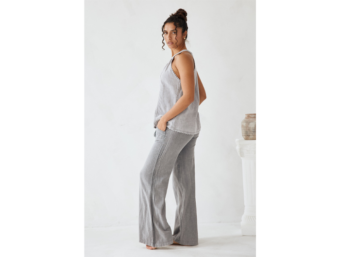 Blanco by Nature Women's Dasha Button Fly Pants
