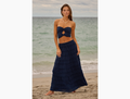 Blanco by Nature Women's Brielle Tiered Maxi Skirt
