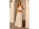 Blanco by Nature Women's Brielle Tiered Maxi Skirt